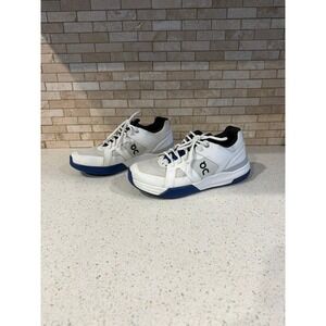 On Cloud The Roger Pro Tennis Shoes White Blue Sneakers women 9.5 eur 40.5